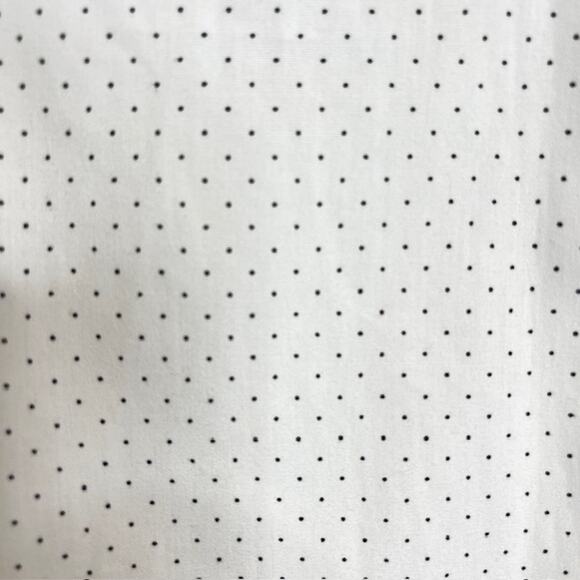 White Dot Flip Cuff LS Light Academia Button Down Shirt Size Medium - Picture 6 of 12